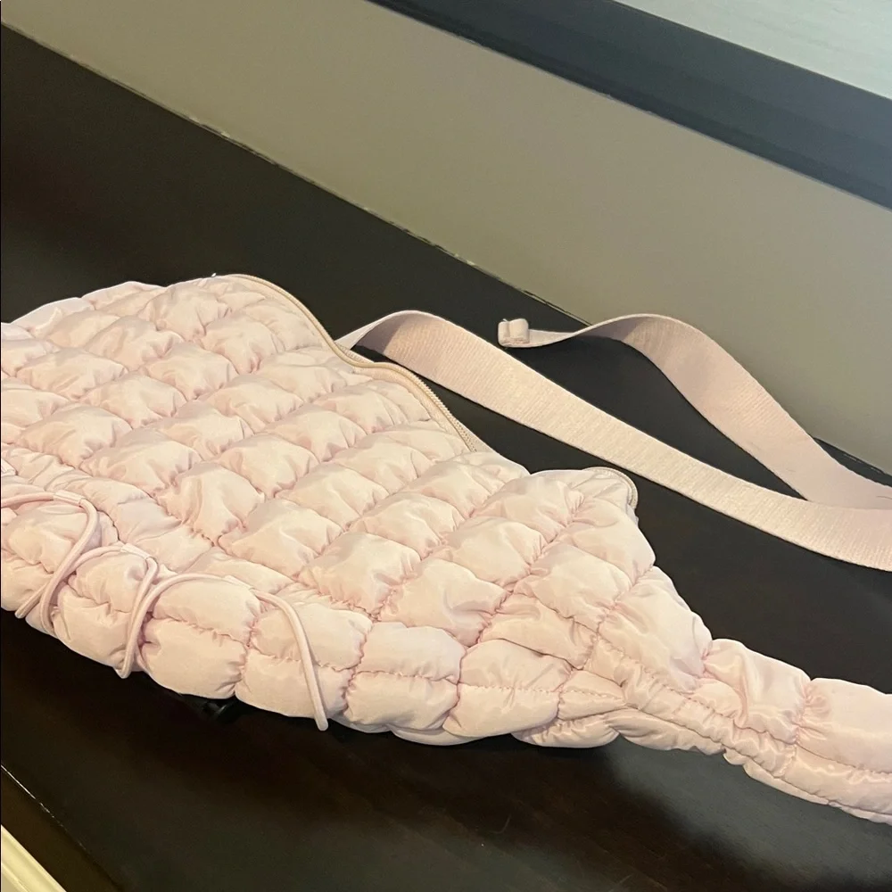 Target Quilted Pink Crossbody Sling Bag